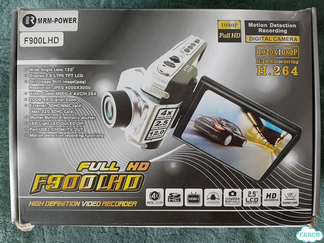 Видеорегистратор F900LHD фото 1