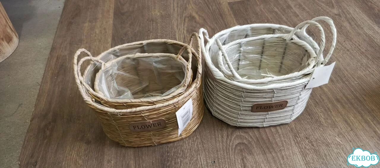 Корзинка с ручками комплектом продаётся фото 1