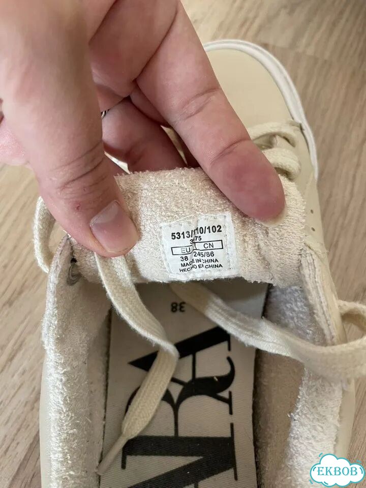 Кеды женские Zara р 38 фото 5