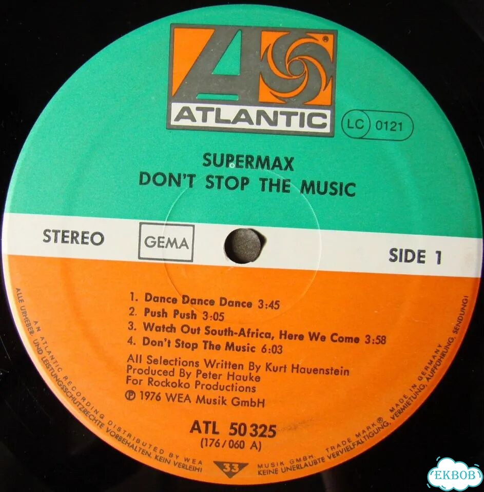 Supermax - DON'T stop THE music / 1977 germany фото 4