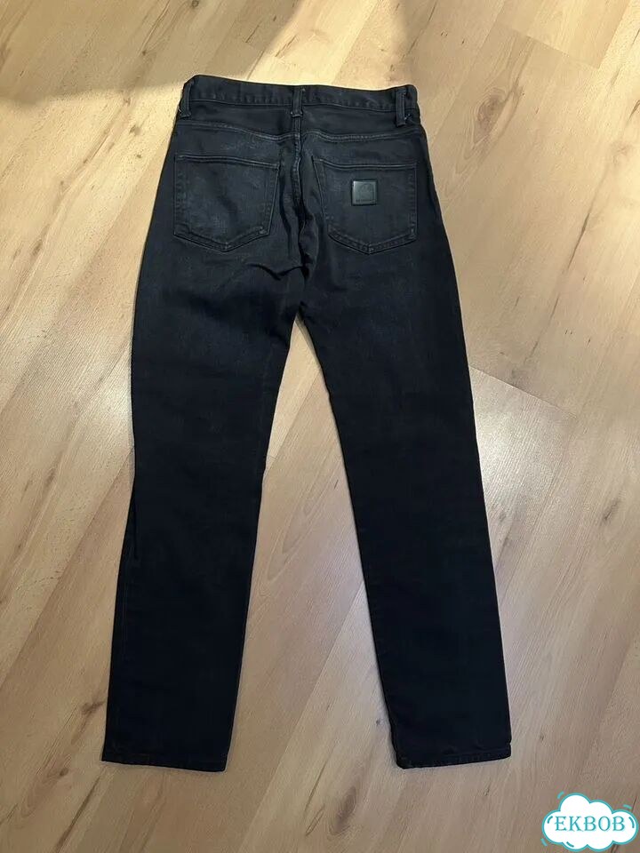 Джинсы Carhartt WIP Черные фото 4