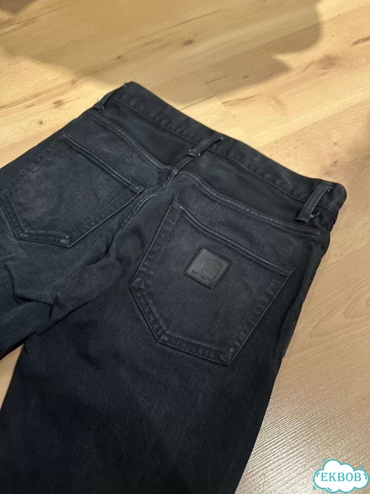 Джинсы Carhartt WIP Черные фото 5