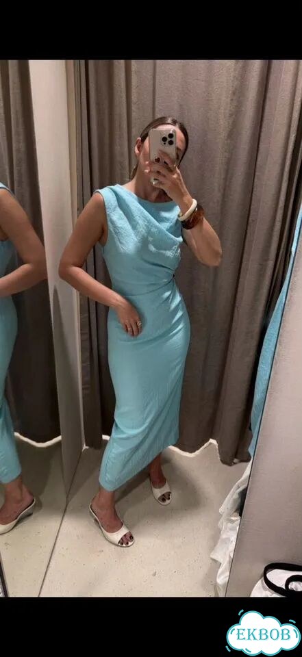 Платье zara с этикеткой фото 2