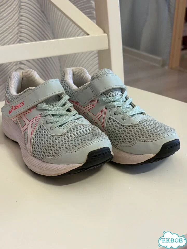 Кроссовки asics детские 31,5 (19,5 см) фото 1