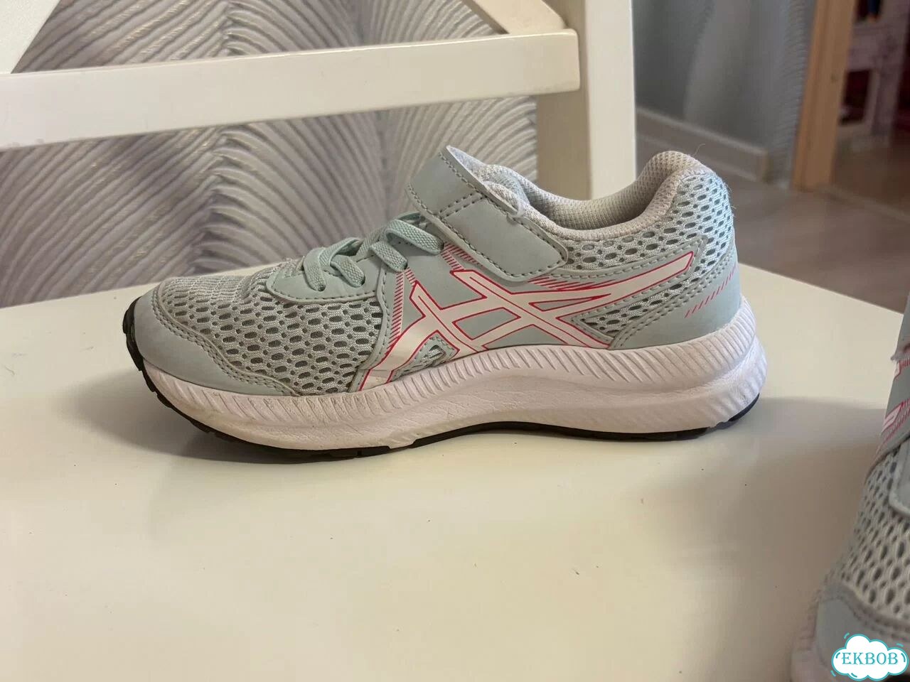 Кроссовки asics детские 31,5 (19,5 см) фото 5