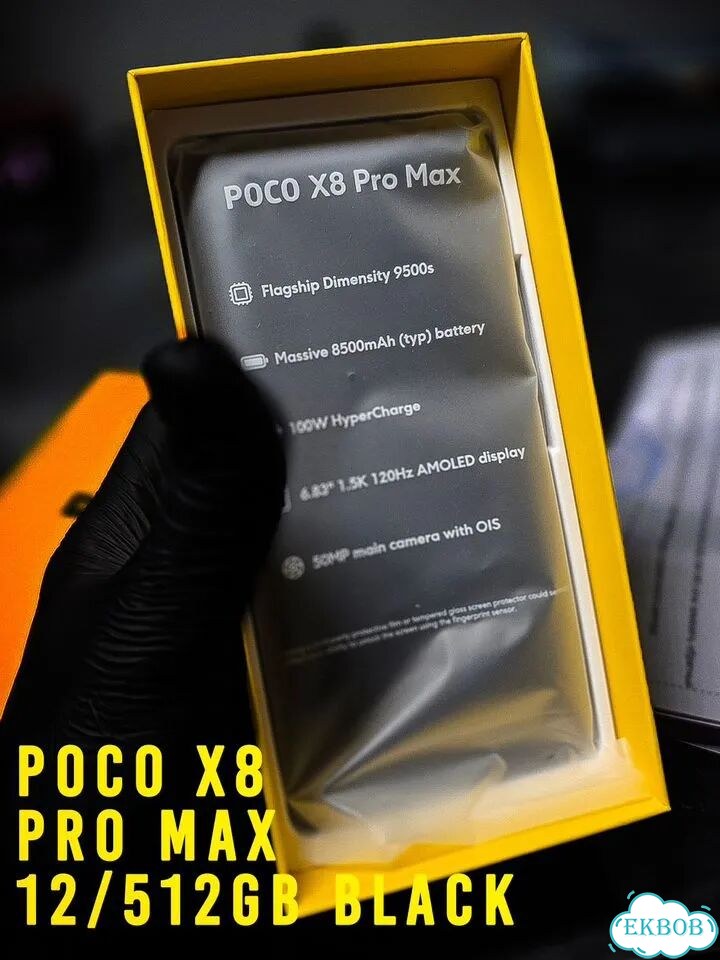 Xiaomi Poco X8 Pro Max, 12/512 ГБ, 2 SIM фото 2