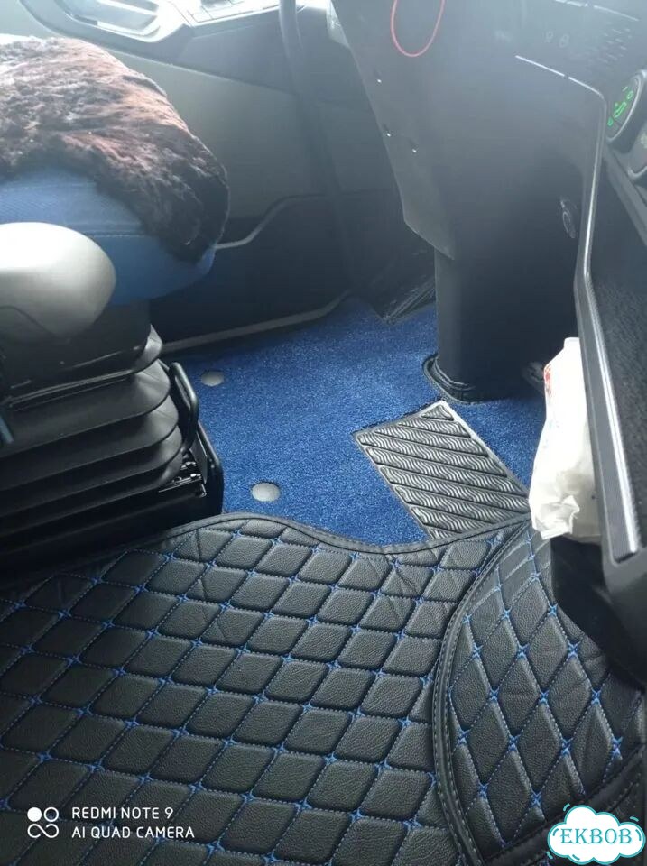 3Д коврики из экокожи volvo fh 22 фото 1