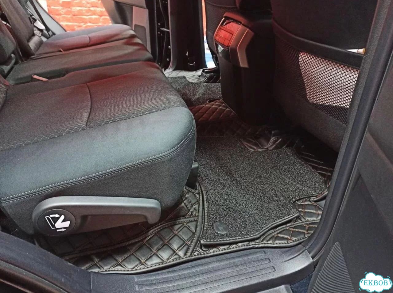3D коврики из экокожи toyota prado фото 3