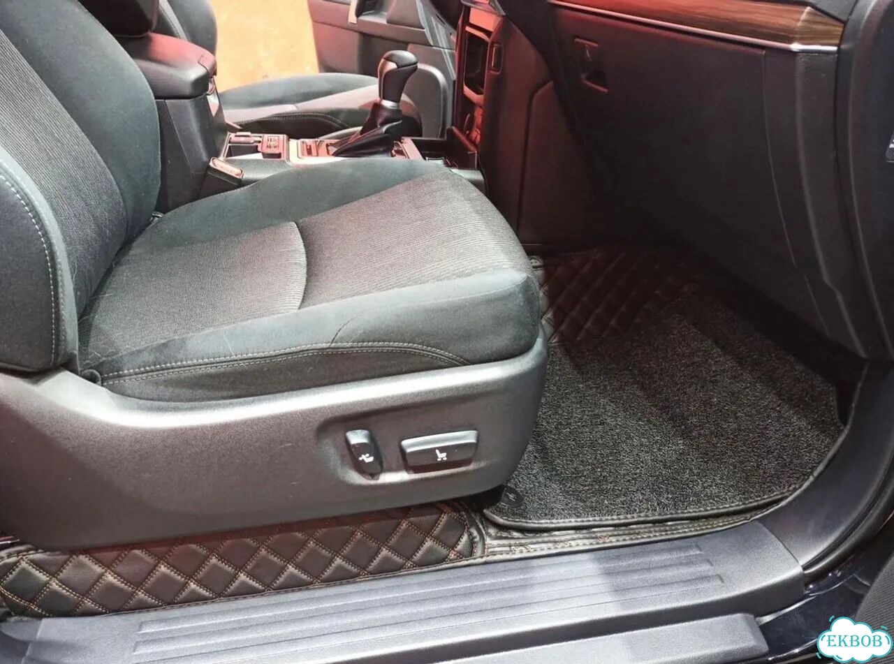 3D коврики из экокожи toyota prado фото 4