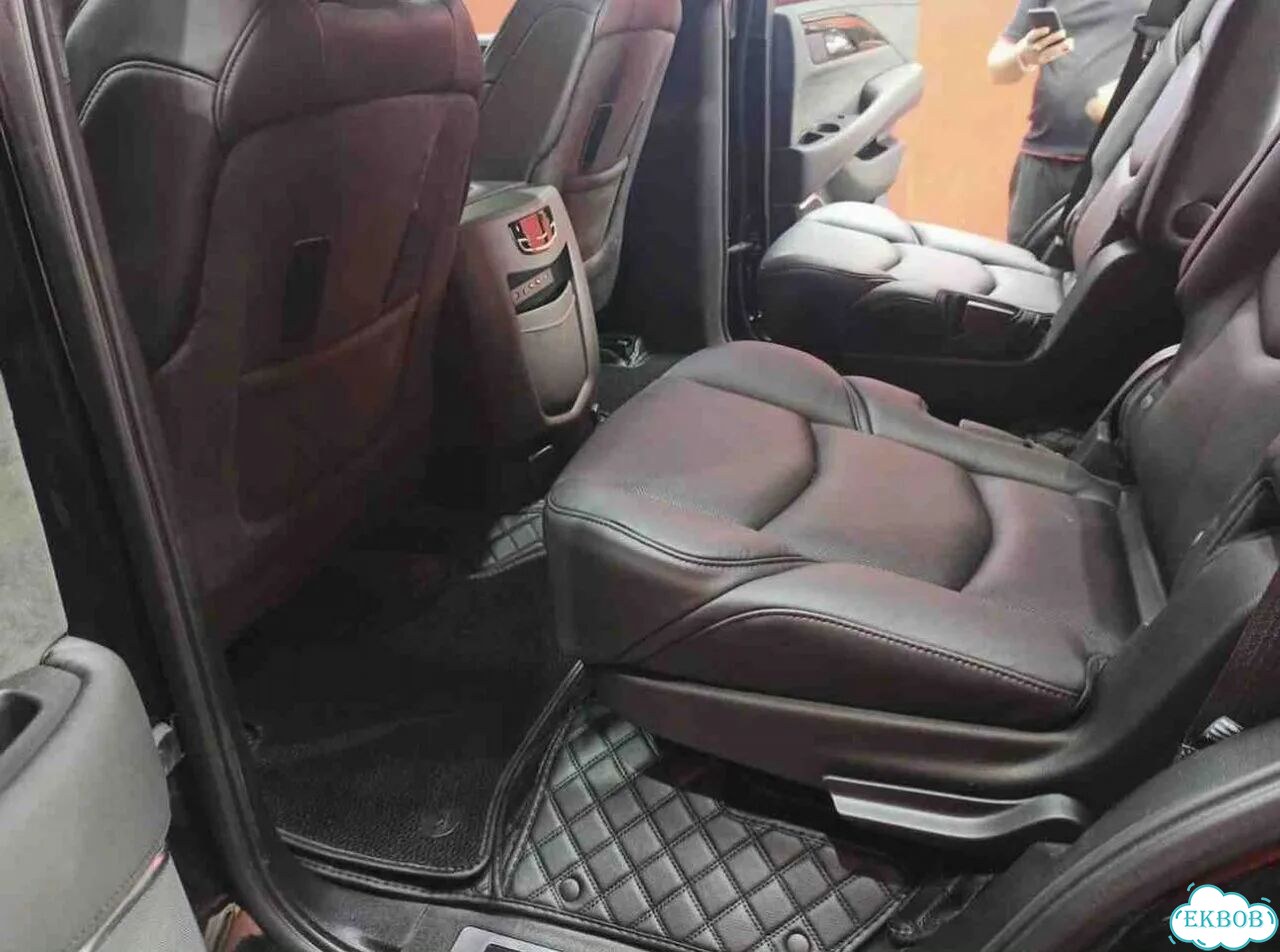 3D коврики из экокожи cadillac escalade 2020 фото 6