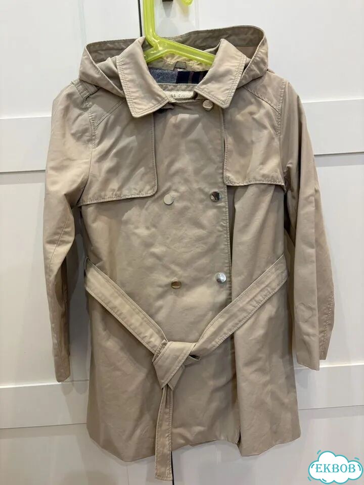 Плащ тренч zara 122 фото 1