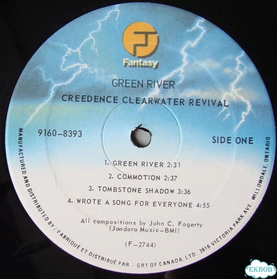 Creedence clearwater revival green river 1978 CAN фото 3