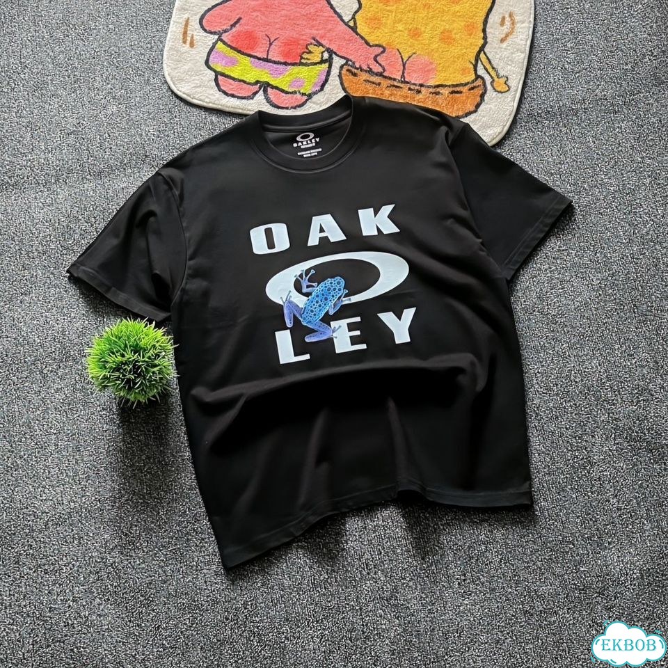Oakley футболка унисекс черная фото 2