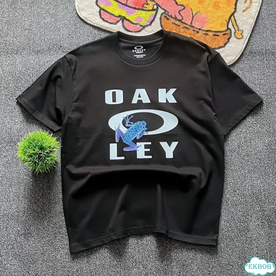 Oakley футболка унисекс черная фото 3