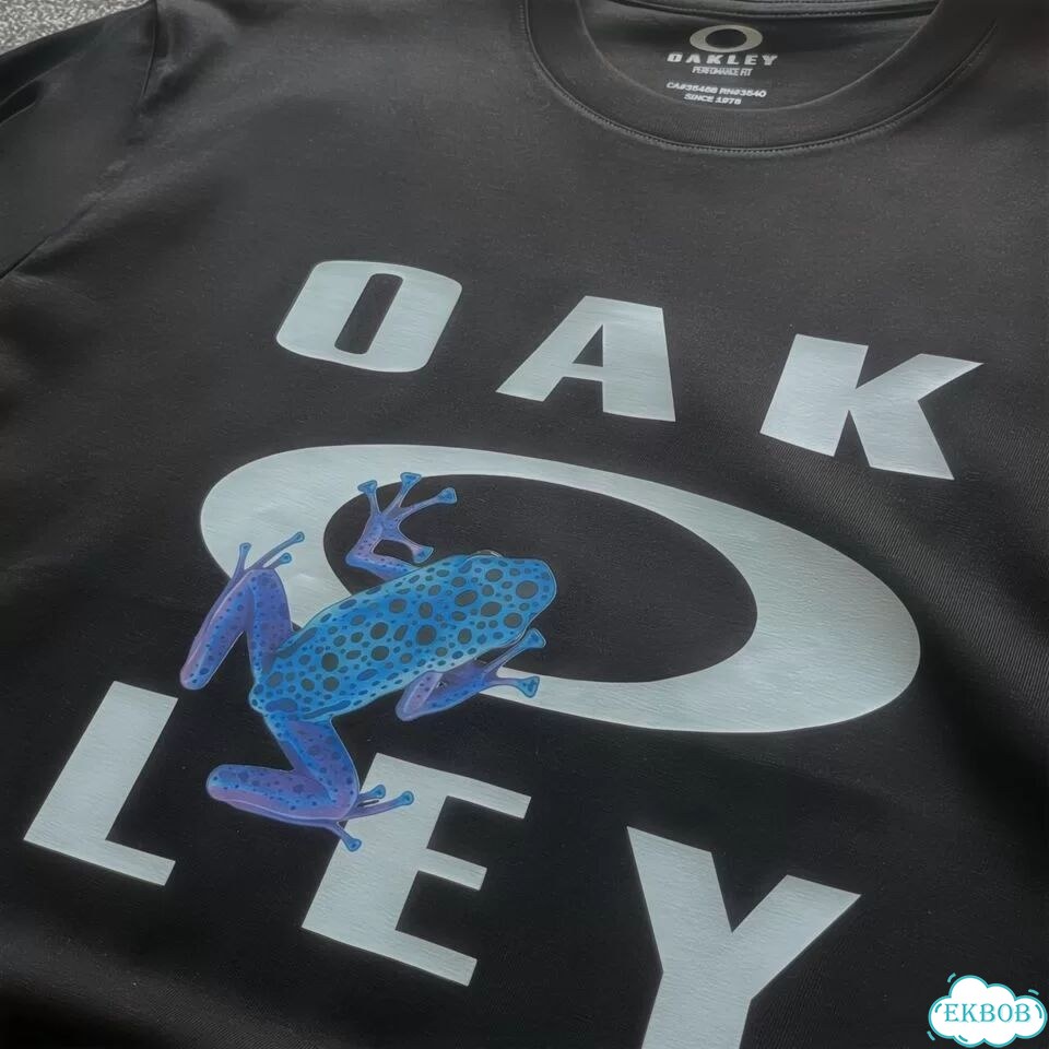 Oakley футболка унисекс черная фото 5
