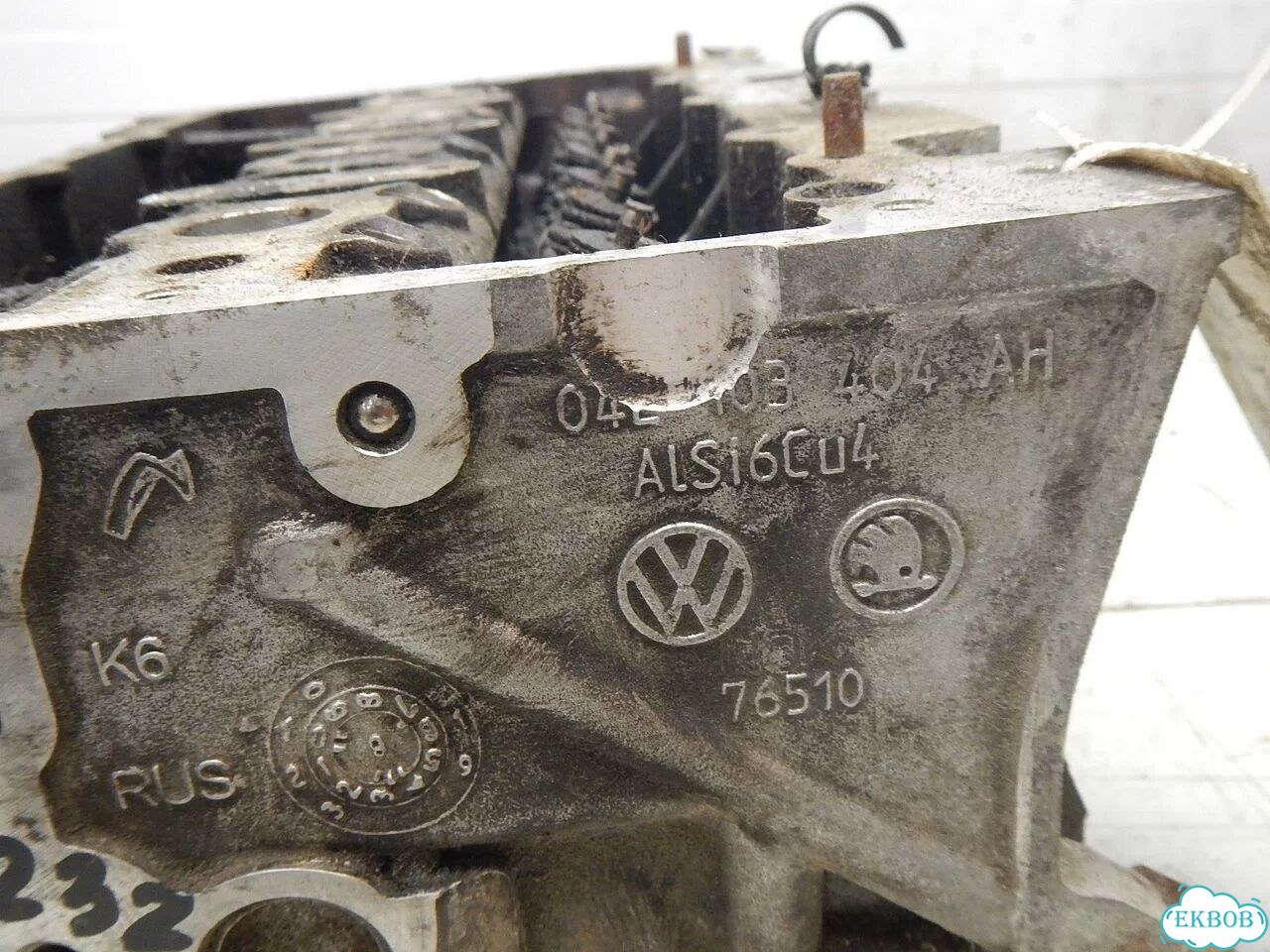 Головка блока цилиндров (ГБЦ), Volkswagen -polo (SED RUS) (11) фото 4