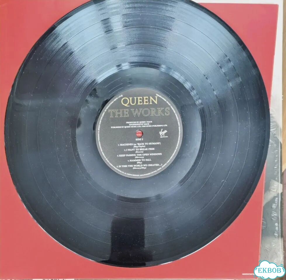 Пластинка Queen - The works в отличном состоянии фото 4