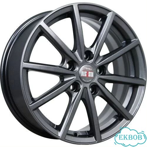 Alcasta M61 : 7x17 5*114,3 Et:38 Dia:67,1 graphite фото 1