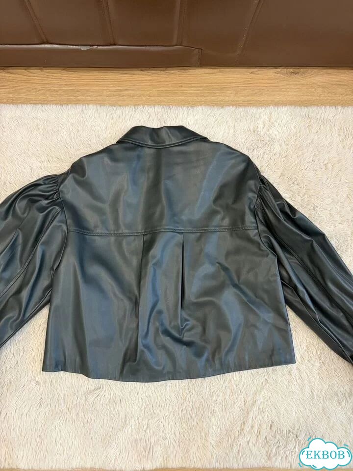 Укороченная куртка рубашка zara фото 3