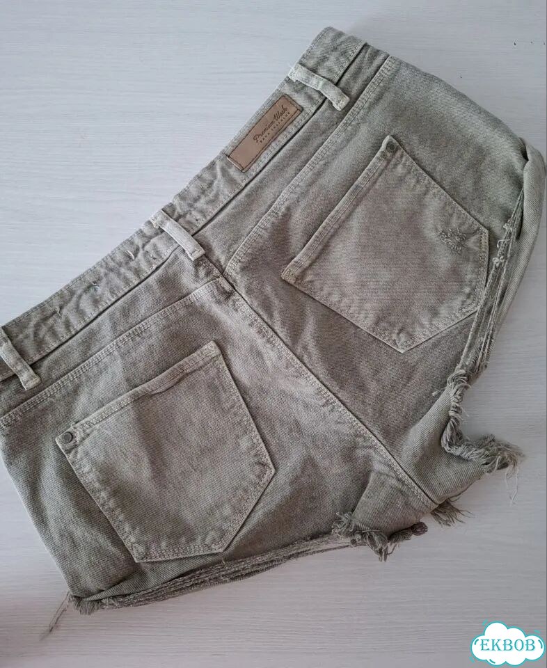 Джинсовы шорты Zara 44 46 фото 4
