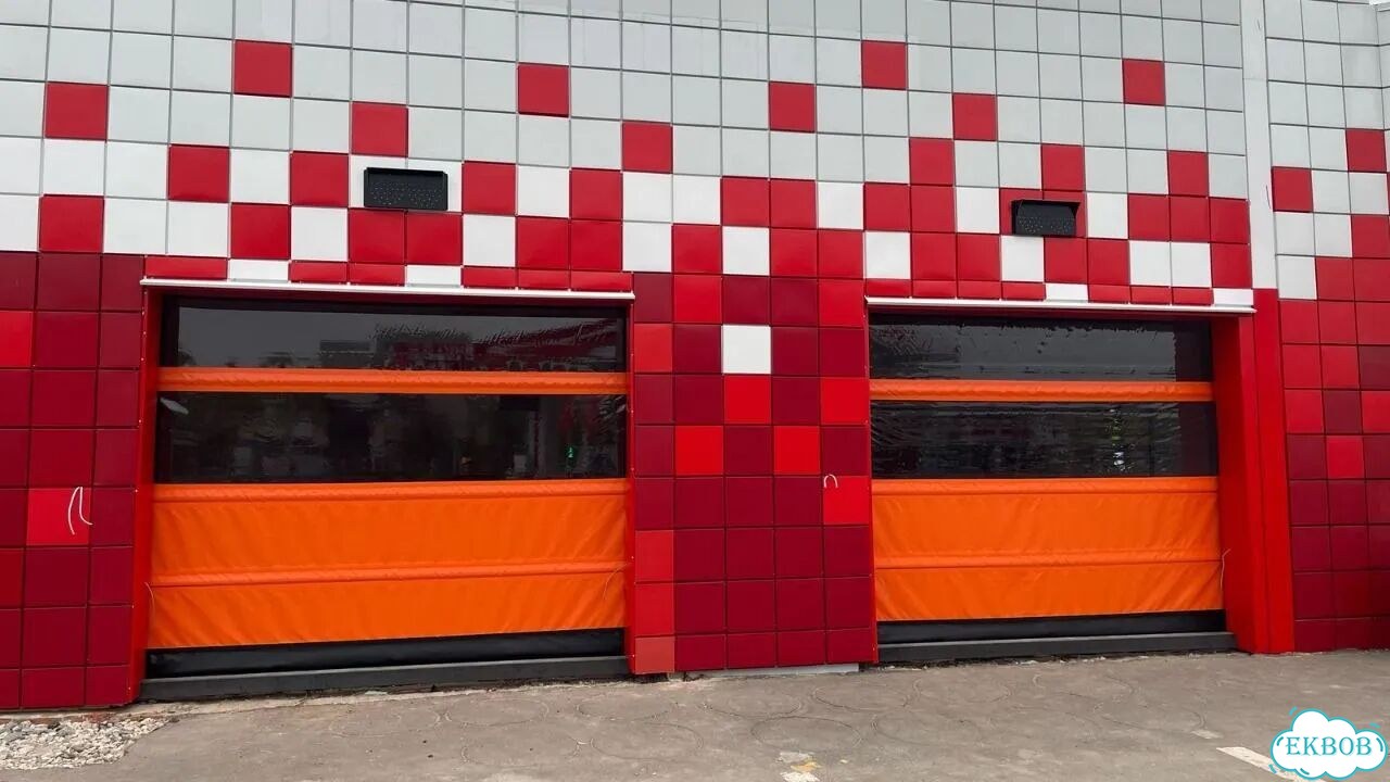 Пвх ворота для автомоек фото 4