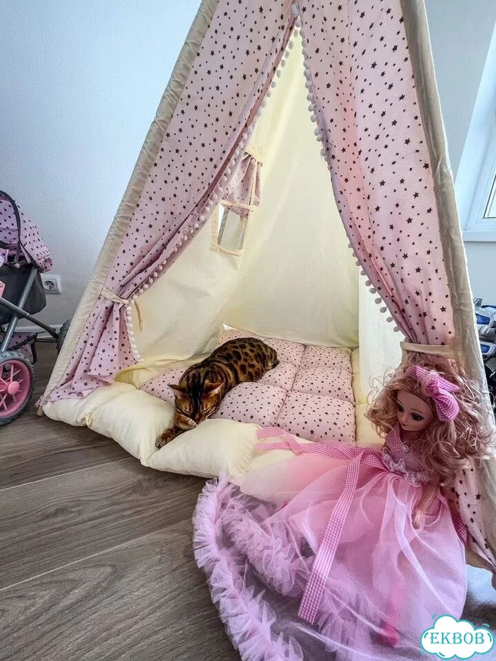 Детский шалаш вигвам палатка фото 1