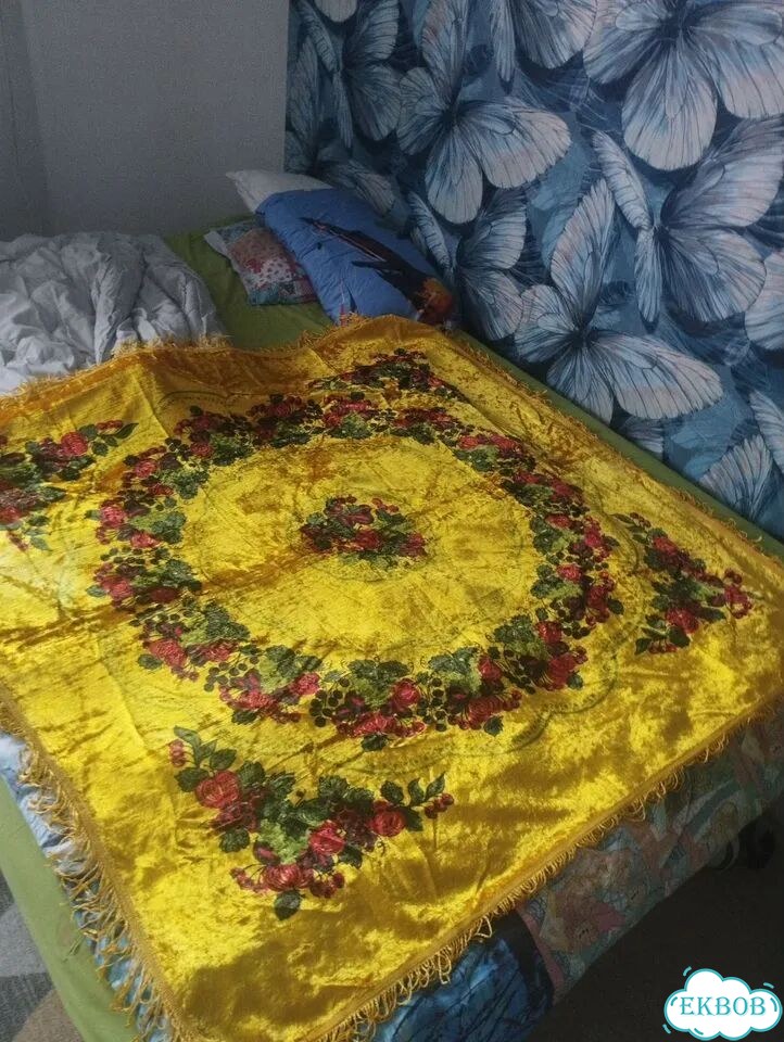 Скатерти плюш СССР фото 1