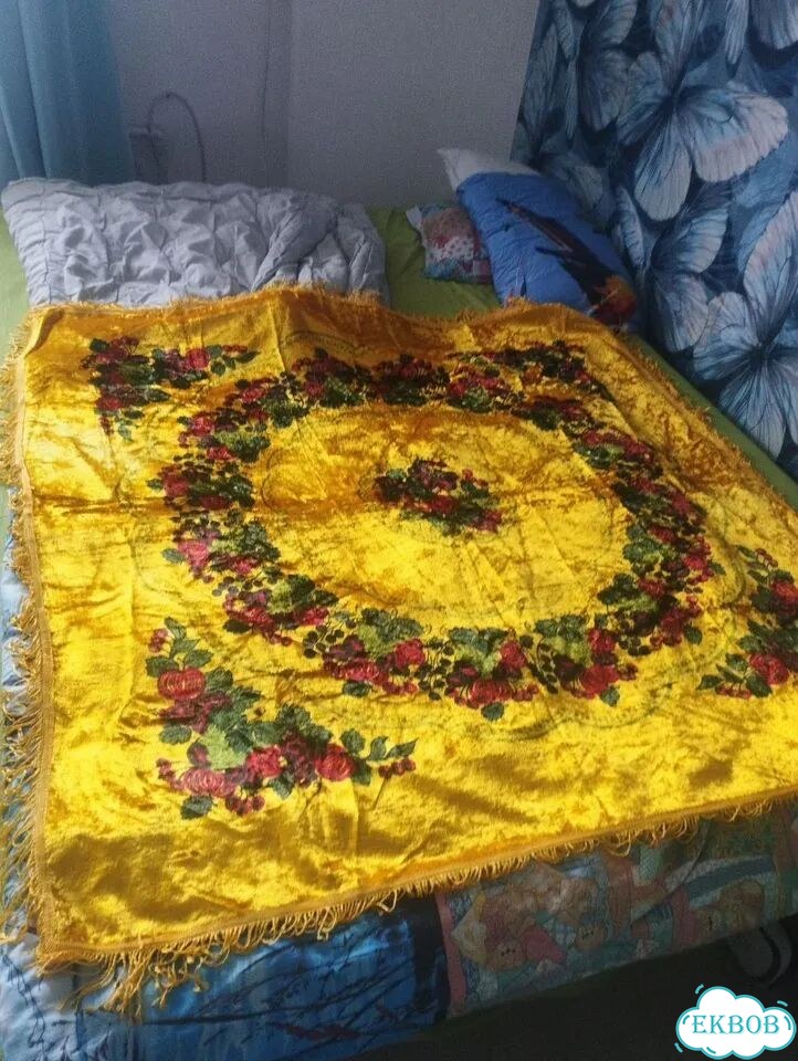 Скатерти плюш СССР фото 2
