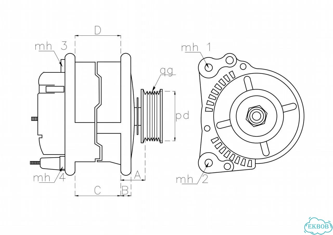 Генератор Tesla technics TT13261 фото 4