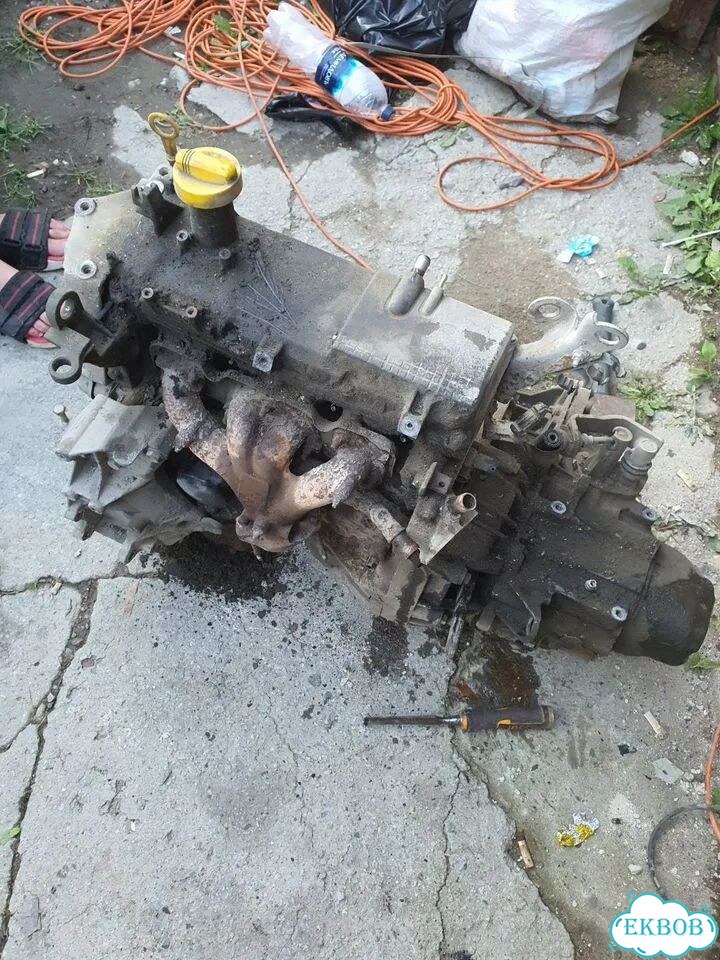 Двигатель на renault logan 1.4 фото 1
