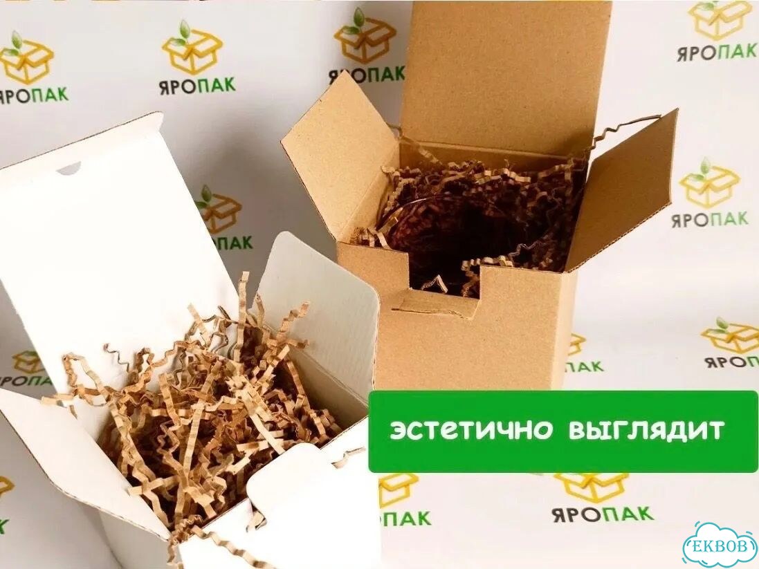 Наполнитель для подарков крафт 300 гр фото 2