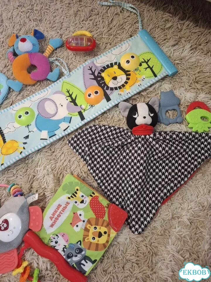 Погремушки, грызунки, развивающие игрушки фото 4