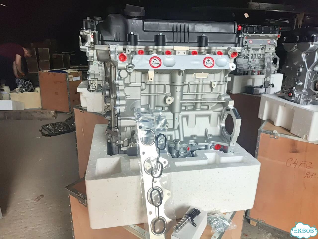 Двигатель без пробега 1.6 G4FC Hyundai Kia фото 3