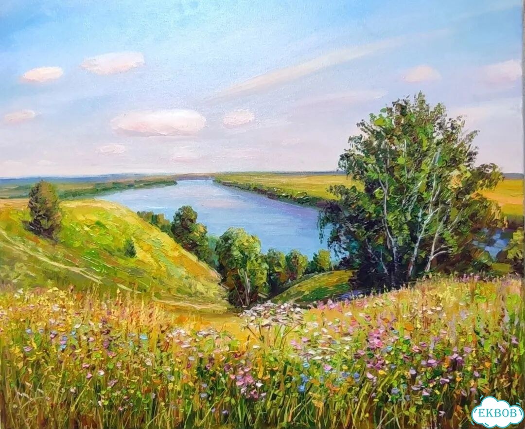 Картина маслом на холсте фото 1