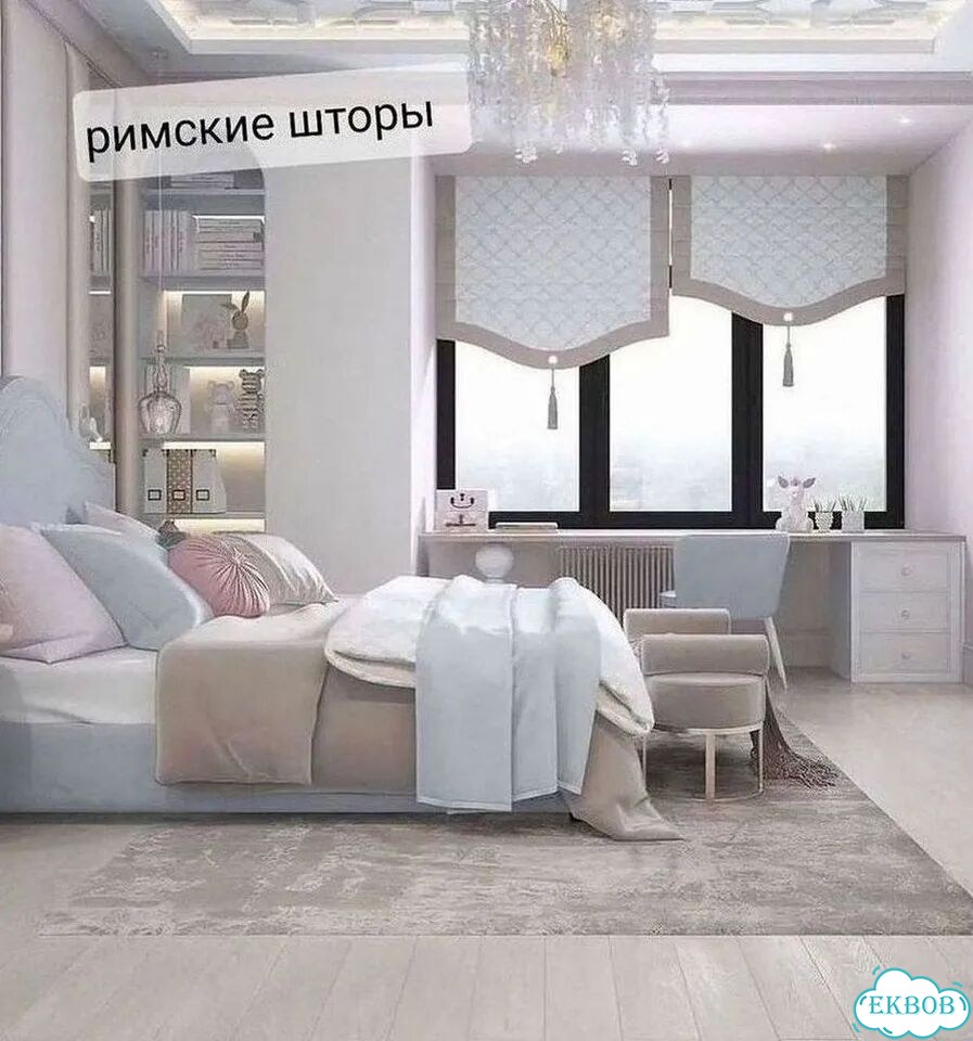 Римская штора фото 2