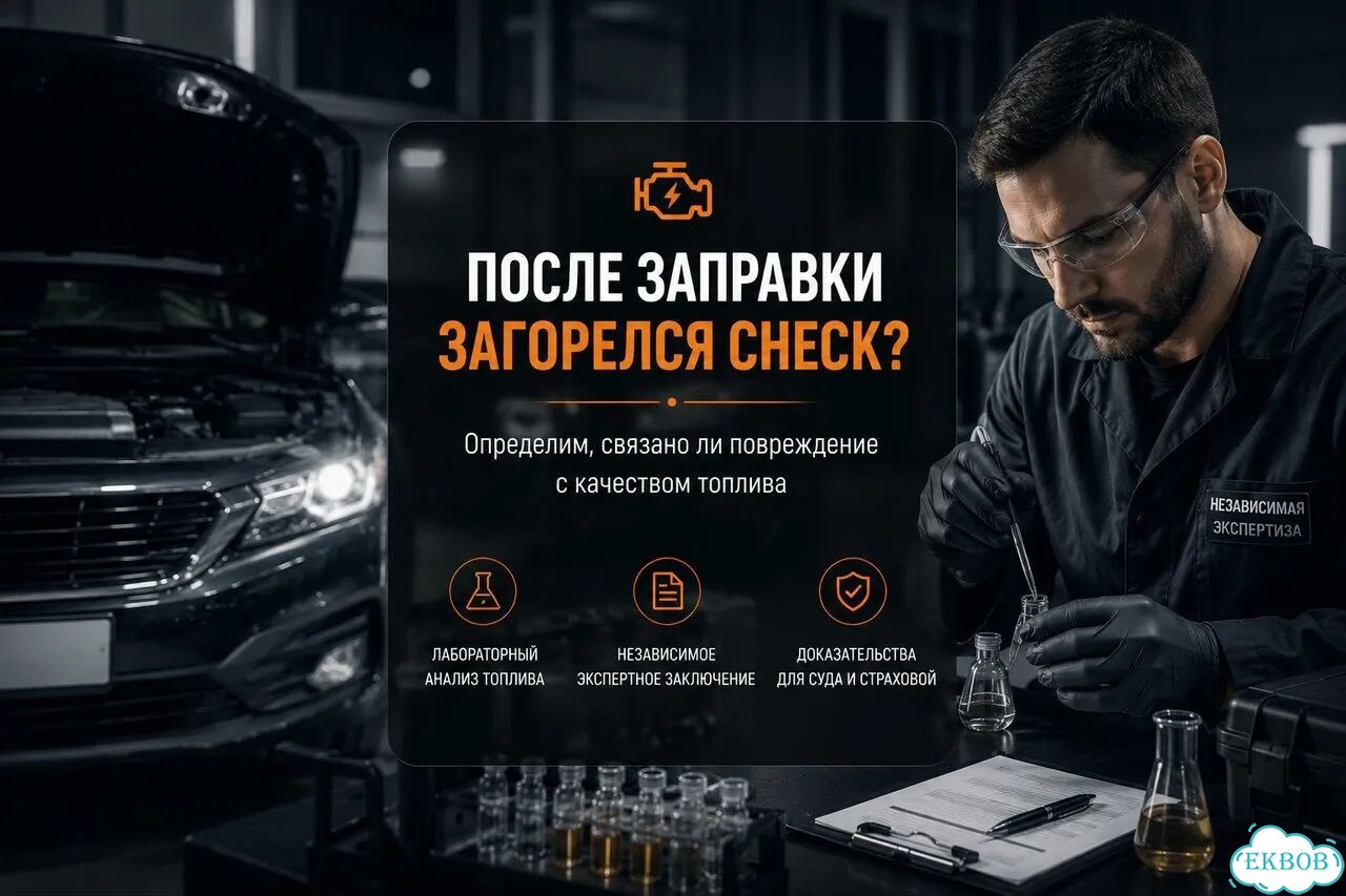 Экспертиза авто / Некачественное топливо фото 1