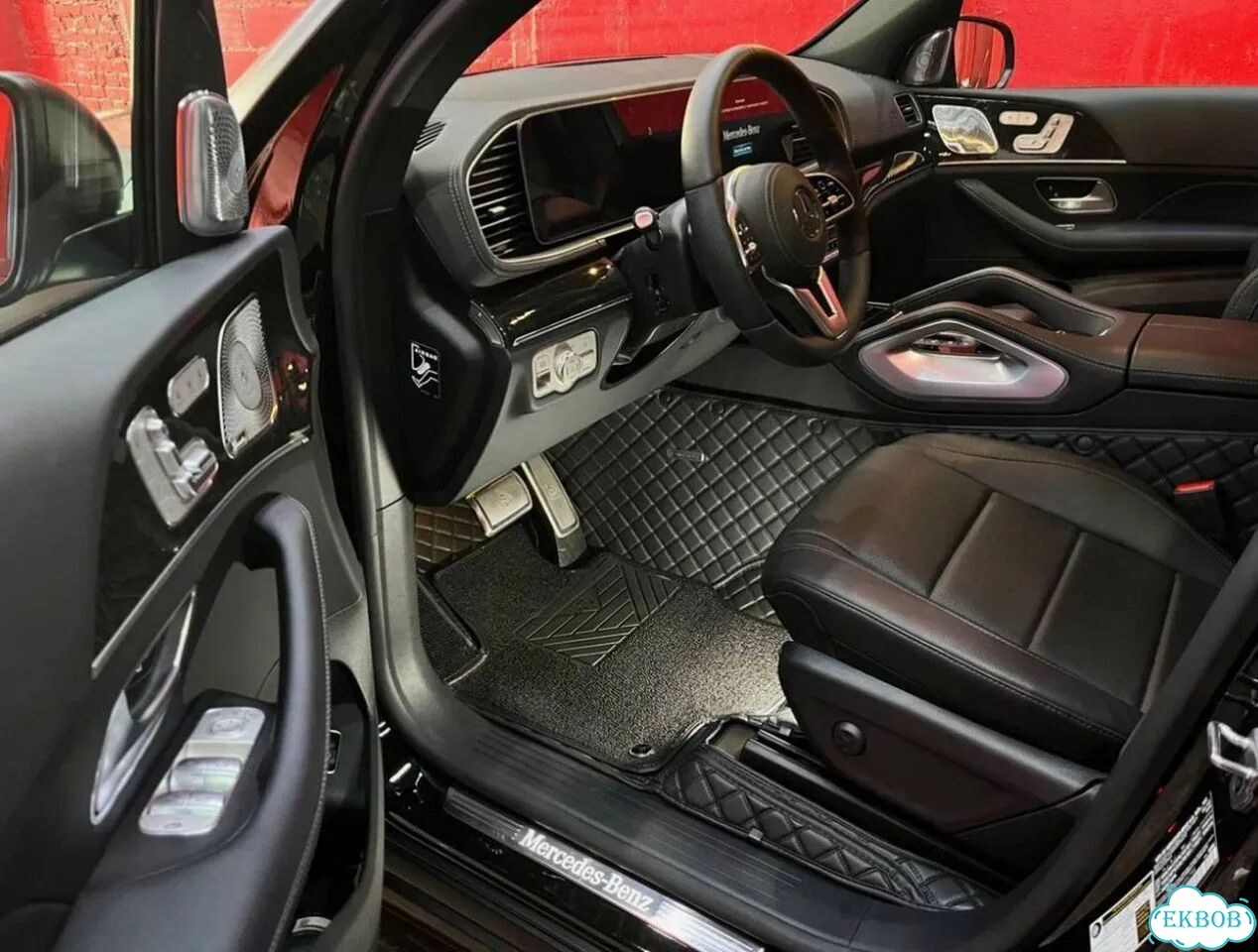 Ковры салона Mercedes-Benz GLS 2022 X167 фото 1
