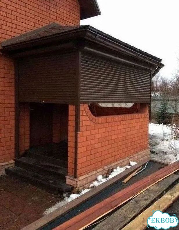 Рольставни, рулонные ворота качественно фото 8