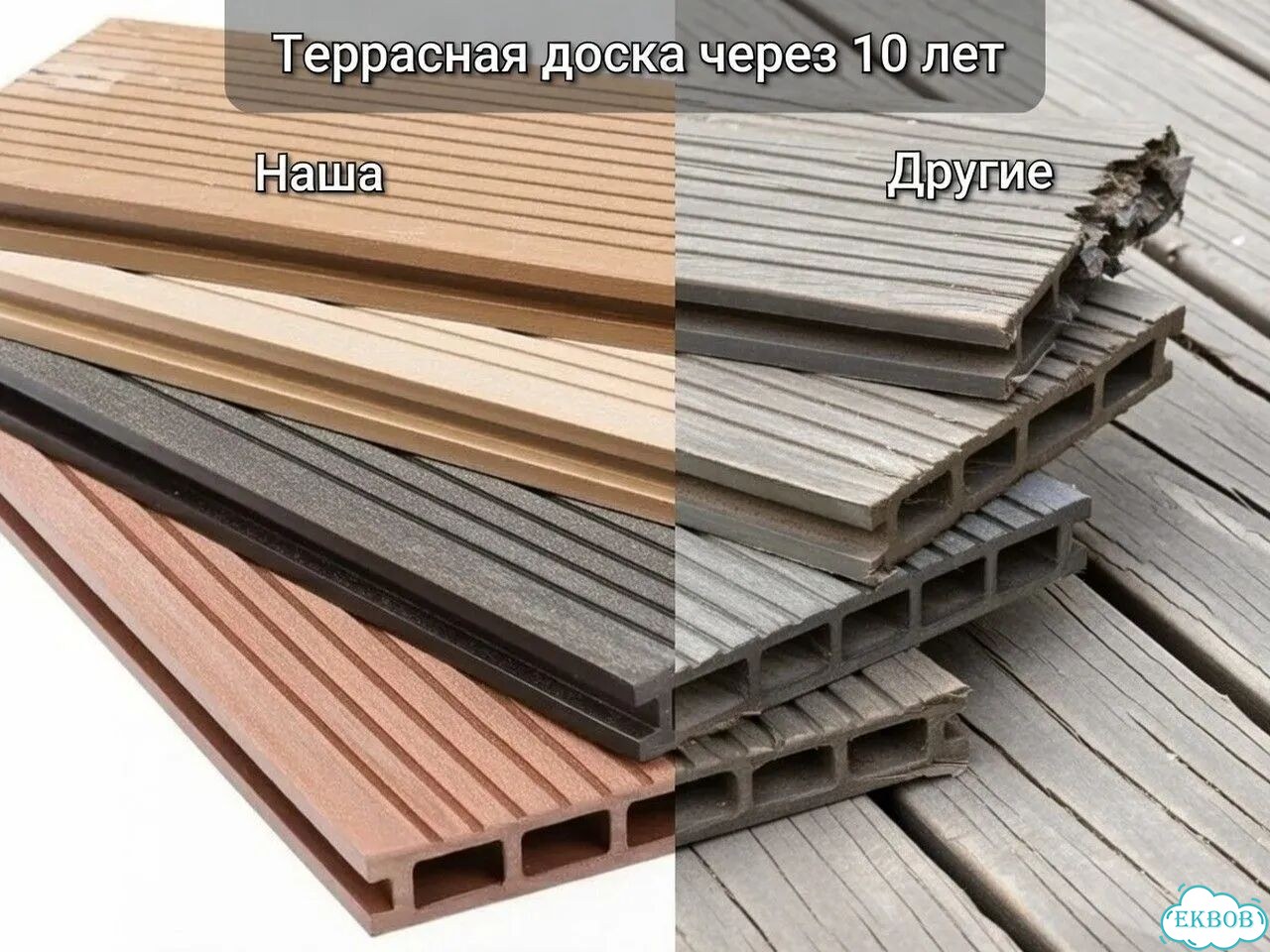Террасная доска дпк в наличии / Быстрая отгрузка фото 2