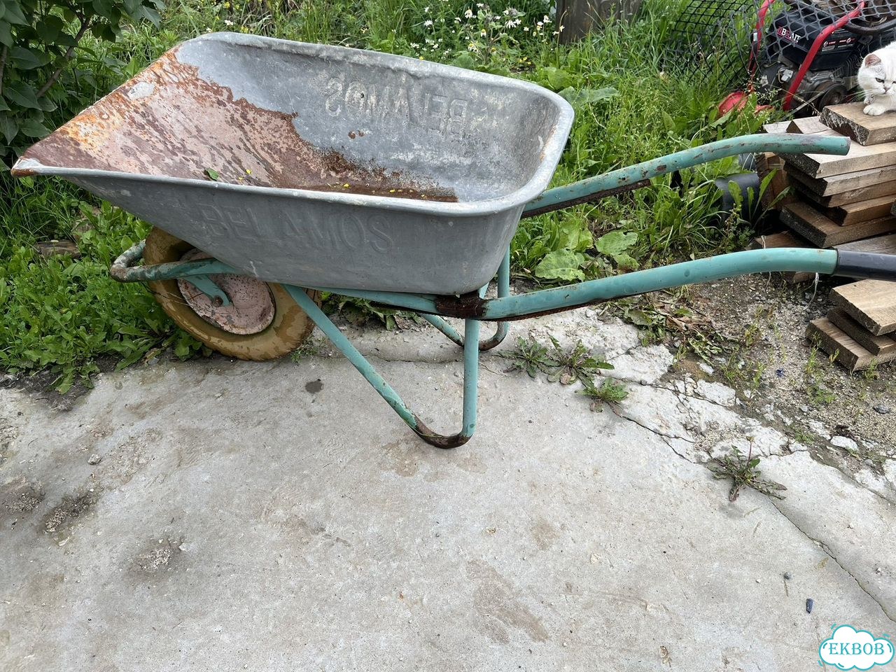 Садовая тележка тачка бу фото 1