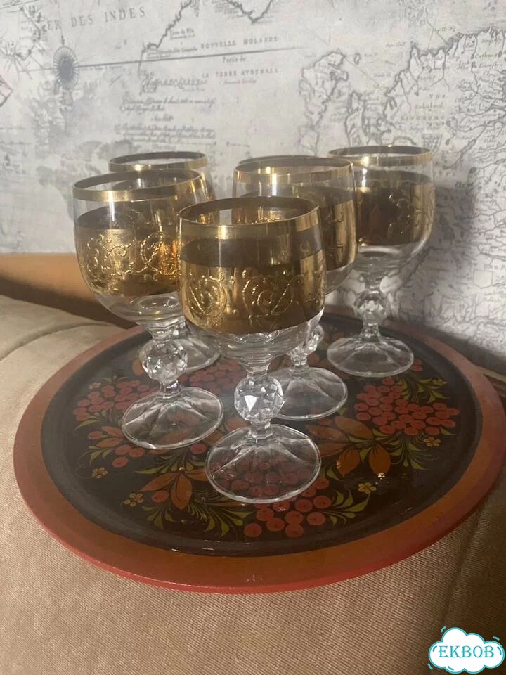 Бокалы богемия СССР фото 2
