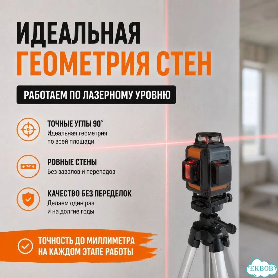 Механизированная штукатурка стен с гарантией фото 3
