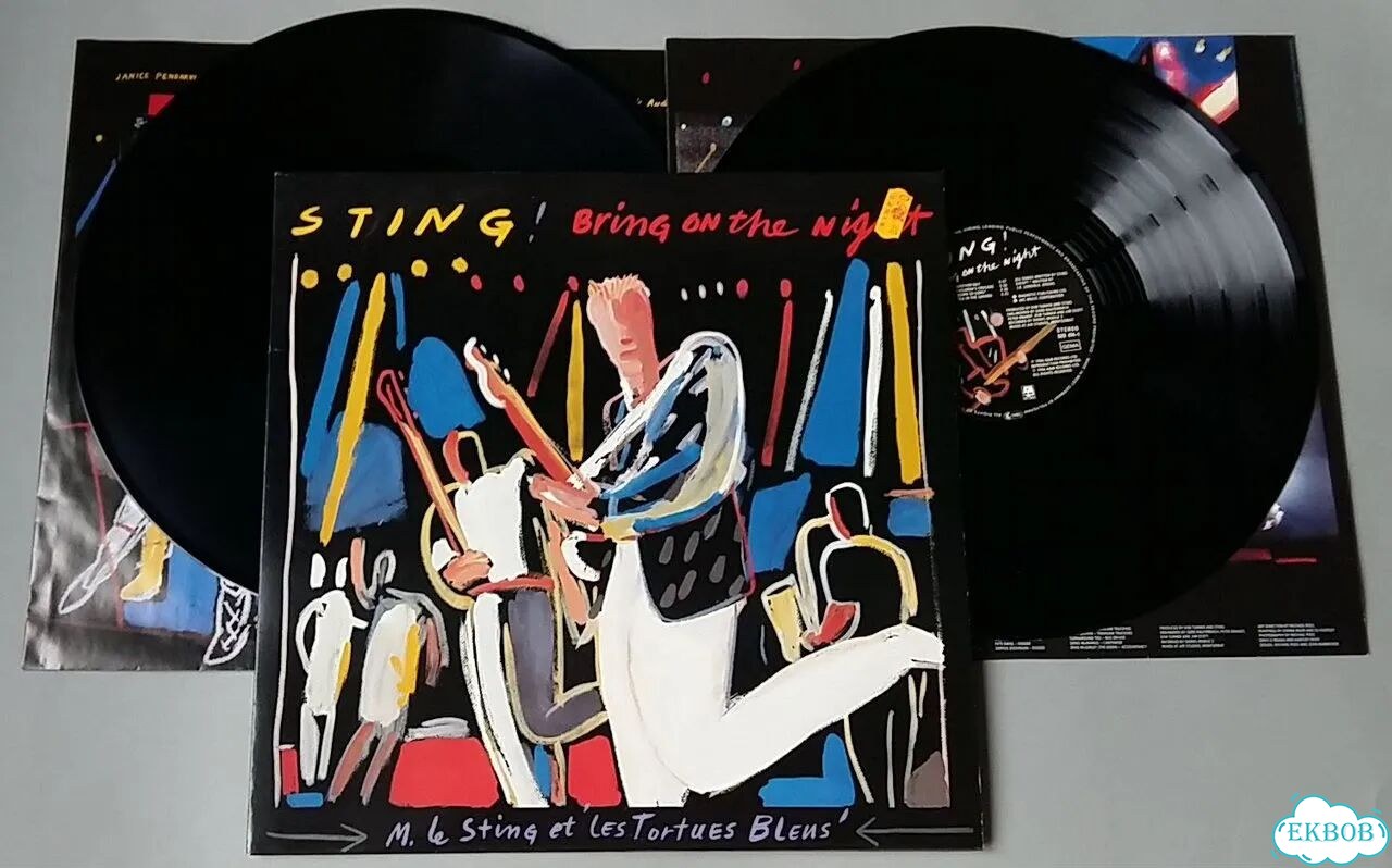 Sting - bring ON THE night / 1986 germany фото 1