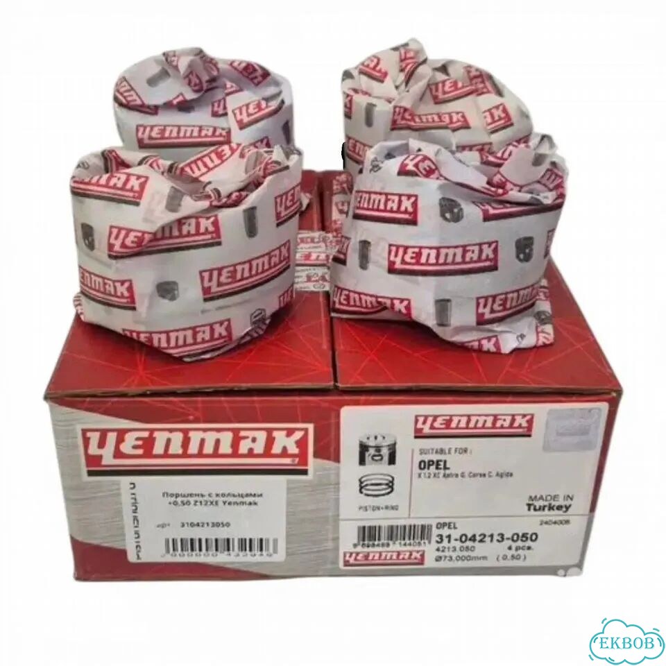 Поршни с кольцами +0.50 Z12XE, X12XE Yenmak фото 2
