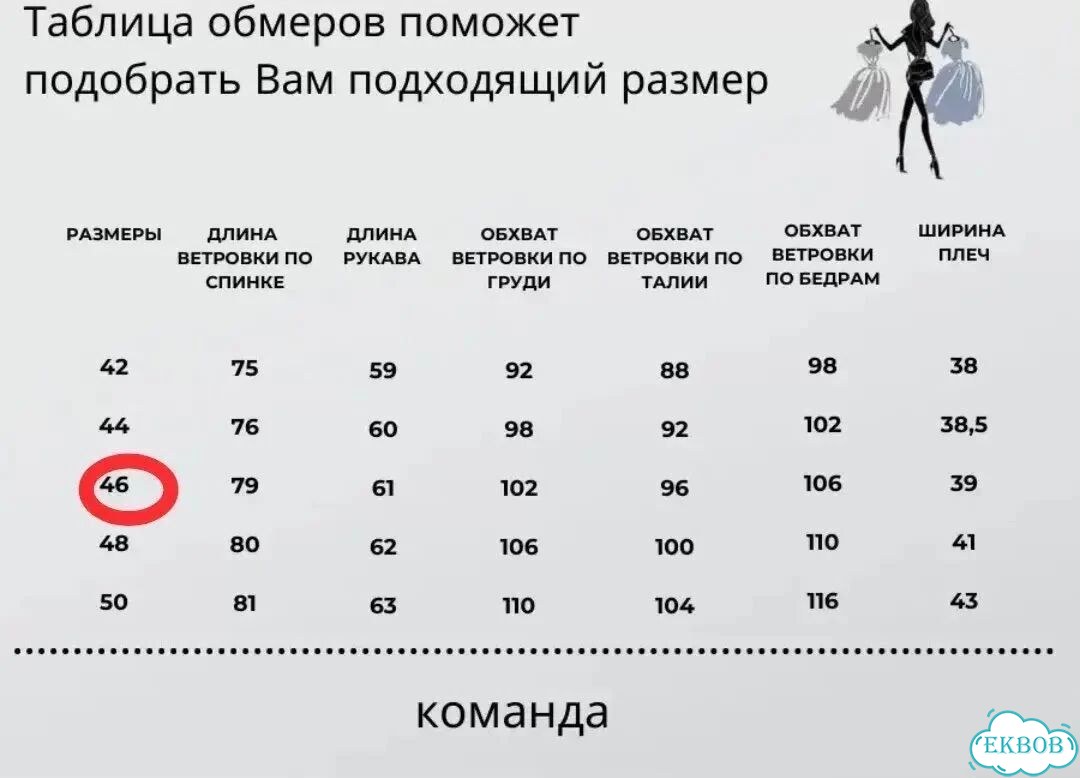Ветровка женская. Размер 46 фото 10