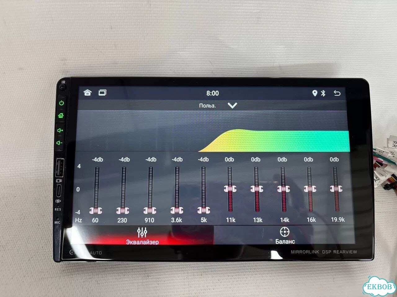 Магнитола android 9 дюймов 9018 2+32GB фото 2