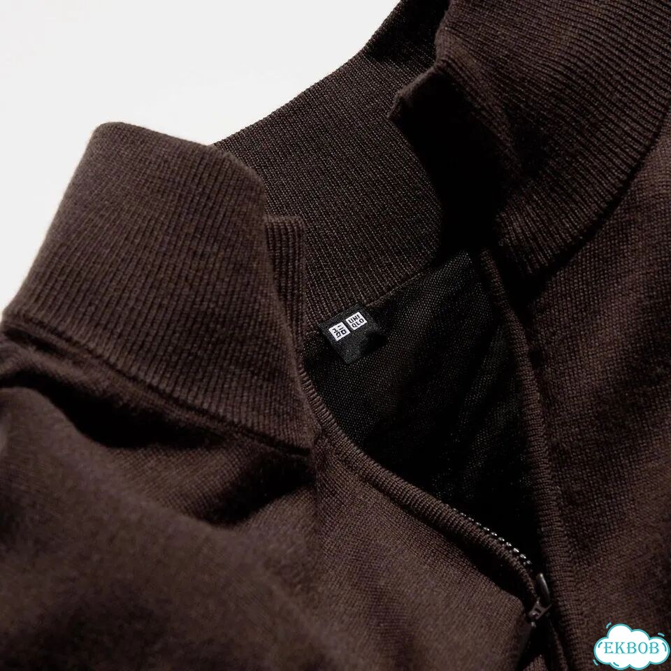 Uniqlo Водолазка мужская с молнией фото 3