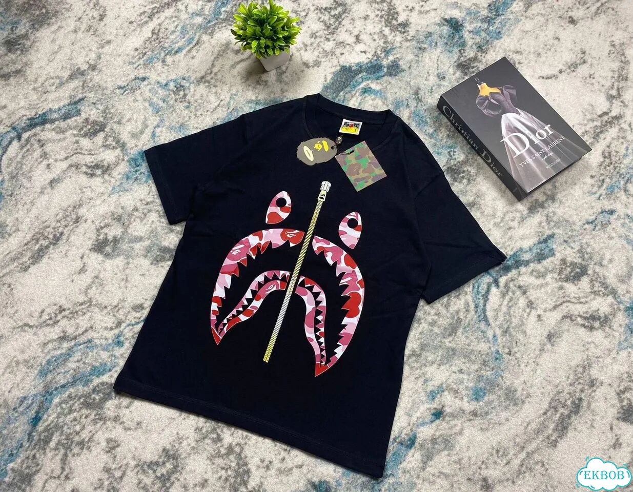 Футболка Bape Shark Red фото 6