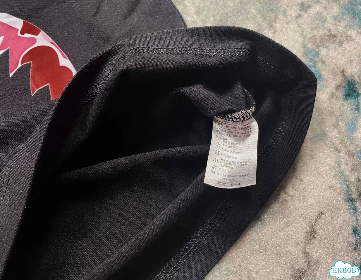 Футболка Bape Shark Red фото 8