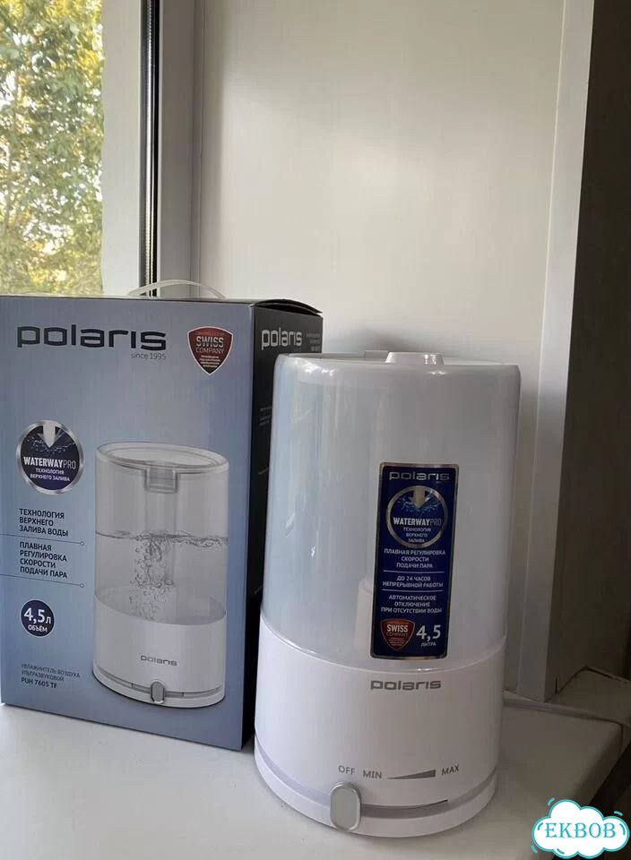 Увлажнитель polaris puh 7605 tf white фото 1